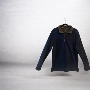 London Fog Navy Fleece Jacket